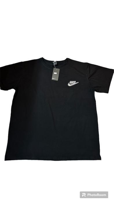 Черна памучна тениска ГИГАНТ 3XL, 4XL, 5XL, 6XL, 7XL