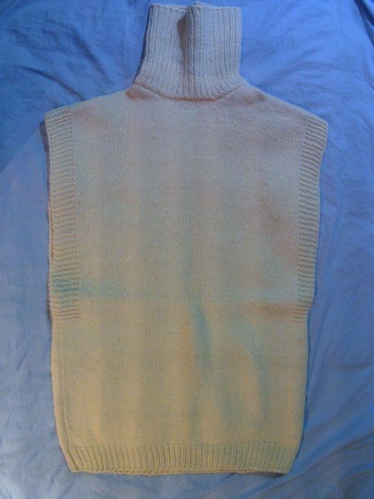 Vesta lana lucrata manual unicat