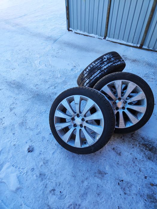 Диски с летней резиной r17.