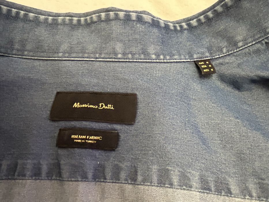 Camasa denim Massimo Dutti
