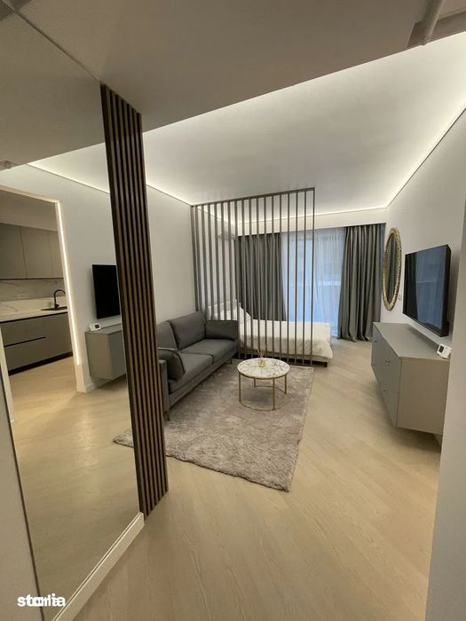 Studio dublu | Cortina North | 40 m² | Mobilat și utilat | Pipera