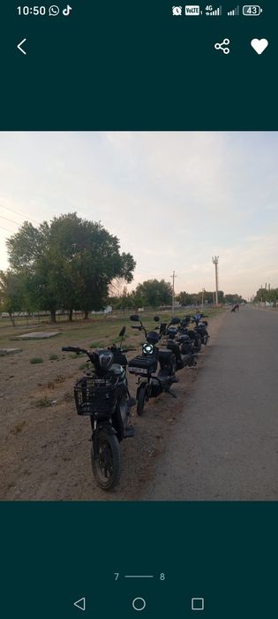 Электр скутер 777