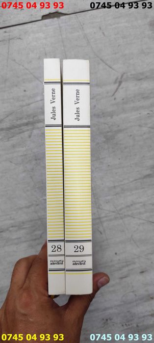 carte carti jules verne copii capitanului Grant 2 volume pret pe ambel