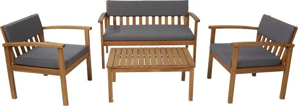 Set Mobilier 4 piese - Lemn Acacia