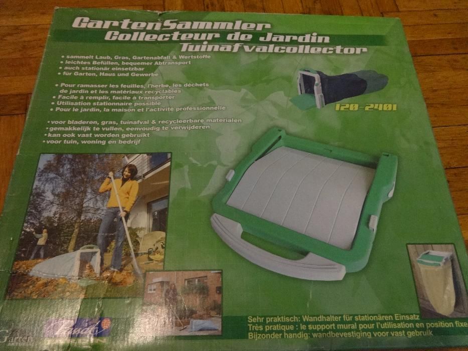 Dispozitiv / Capac Pliabil, Umplea Sacilor cu Frunze, Gunoi de Gradina