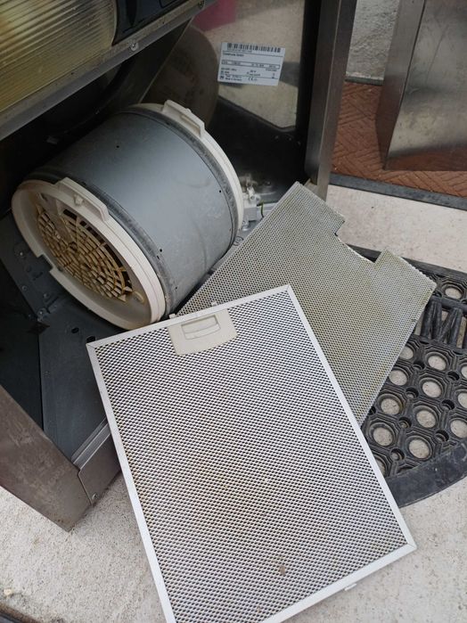 Plita inductie si cuptor electric AEG +hota integral inox constructa