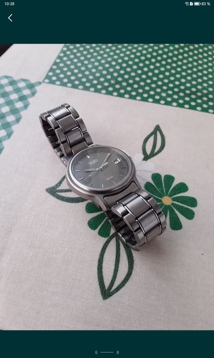 ceas Seiko Titanium vintage, anii 80