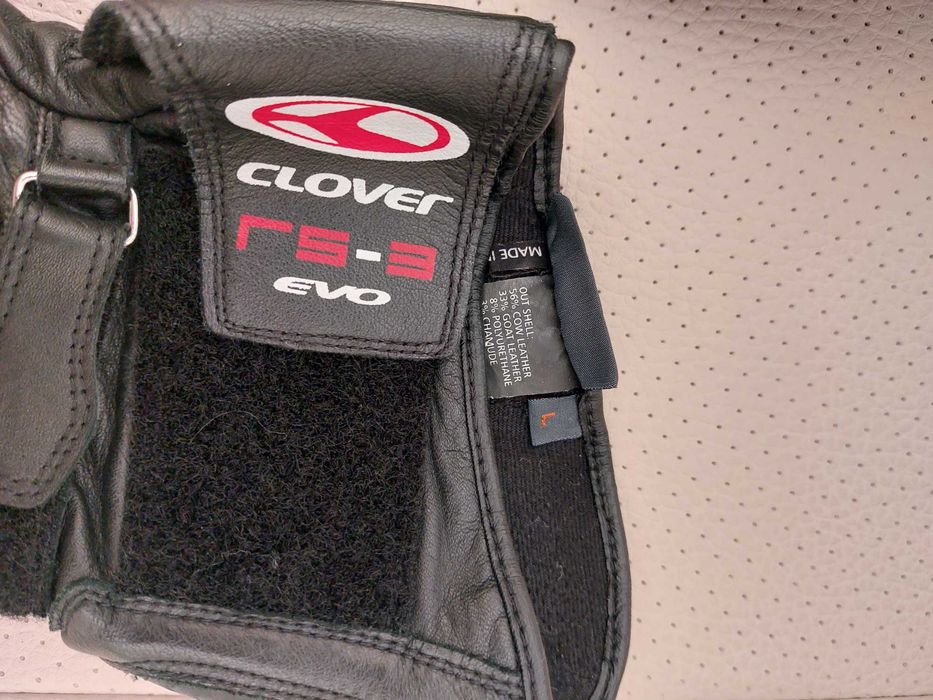 Кожени мото ръкавици Clover RS-3 Evo HP