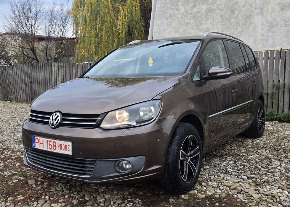 Vw Touran 7locuri Highline 1.6tdi E5 RATE AVANS ZERO/Transfer/Cash