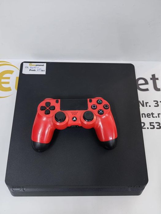 Consola Sony Playstation 4 Slim (PS4), 500 GB, Neagra -N-