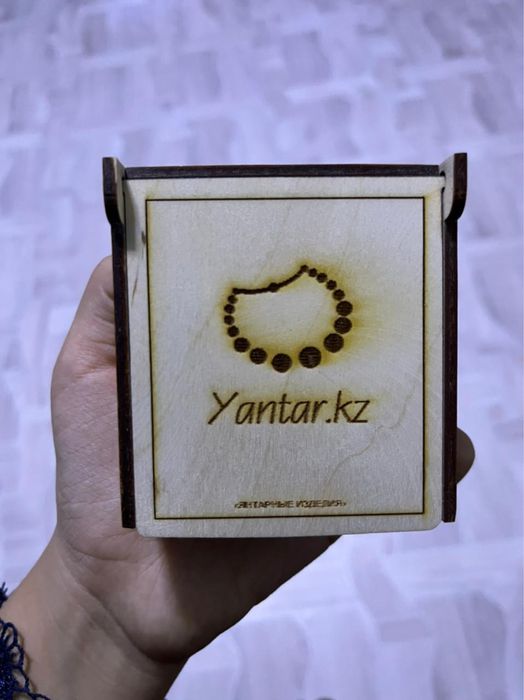 Янтарные бусы детские