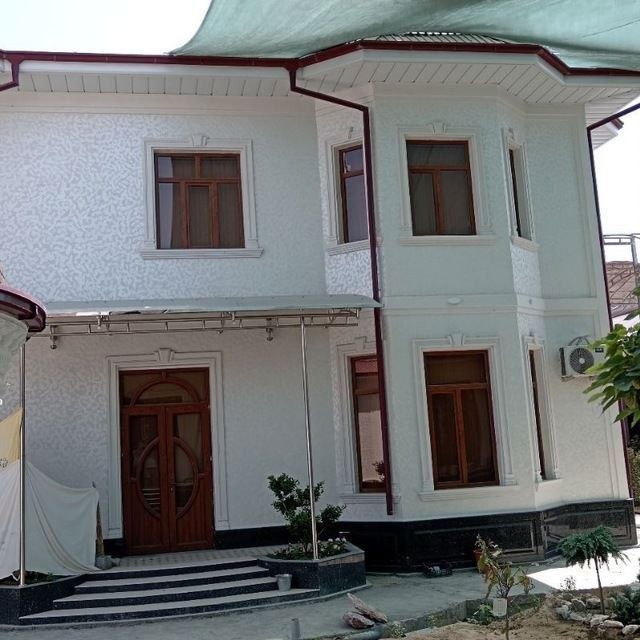 Travertin fasad qilamiz