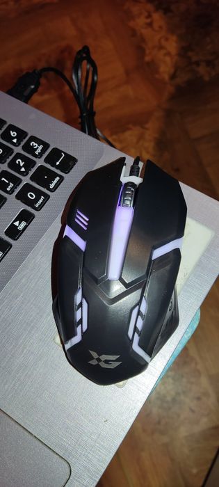 Мышь X-Game XM-770OUB черный, игровая мышка