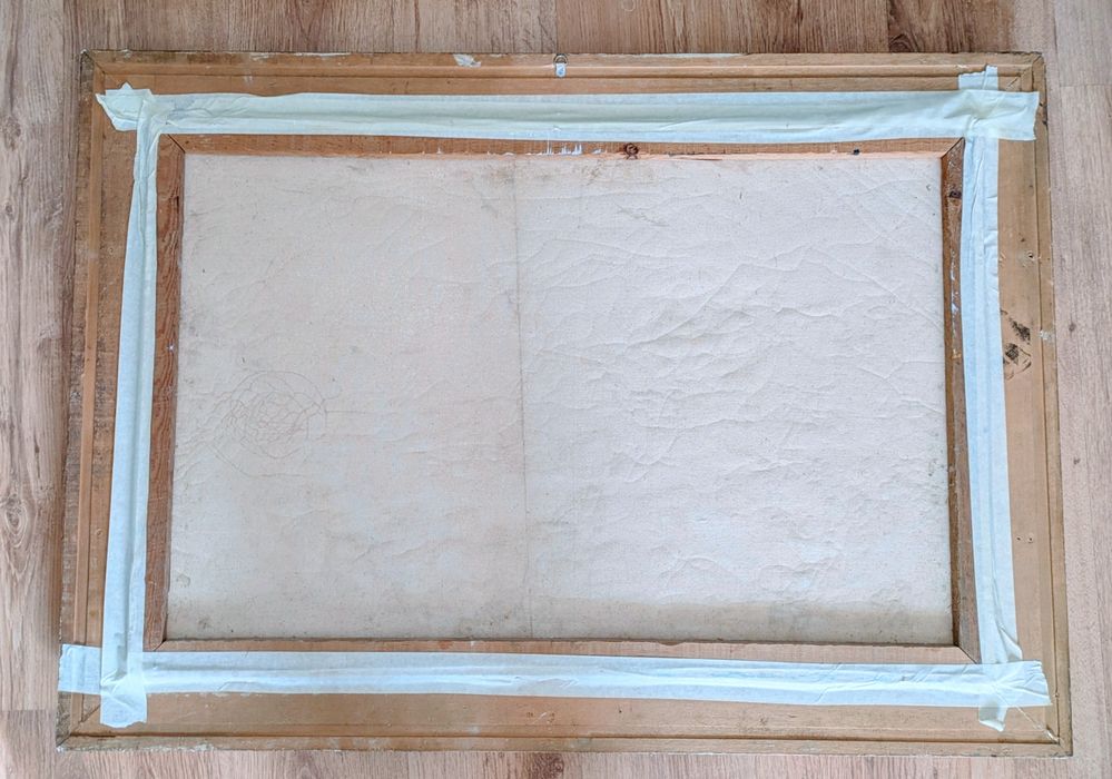 Tablou in ulei pe panza cu semnatura