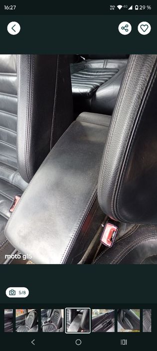 B6 c3 interior piele...
