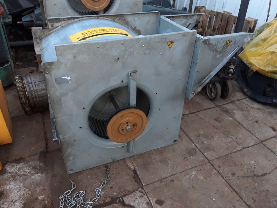 Exhaustor dublu aspirant cu debit mare.