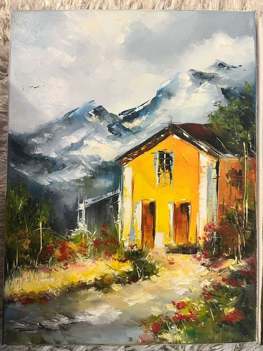 Tablouri pictate in ulei de Sebastian Constantin. Livrare personala.