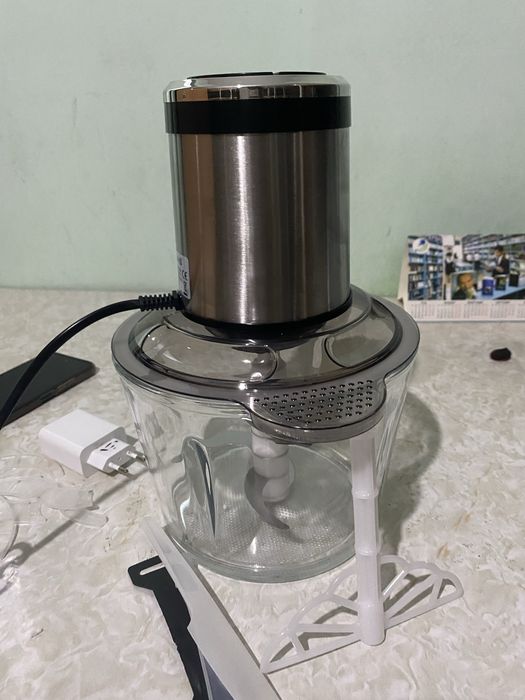 Food Chooper yaxshi 2 nasatkasi bor LNS Shisha Idishli tez Narxiga ari