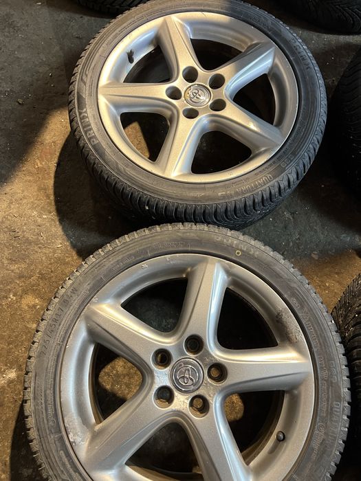 Джанти Тойота (авенсис) 17” със зимни гуми в  добро състояние 225/45/
