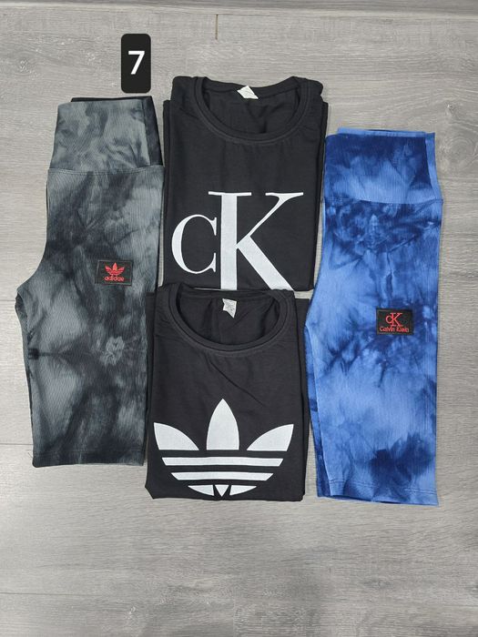 Set dama 4 piese 
Colanti scurti tetra+ tricou