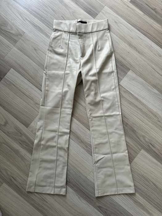 Чисто нов кожен панталон ZARA