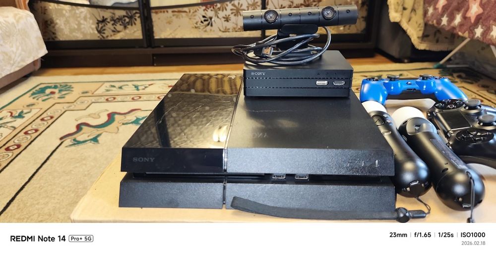 ПС 4 500 гигов с VR очками