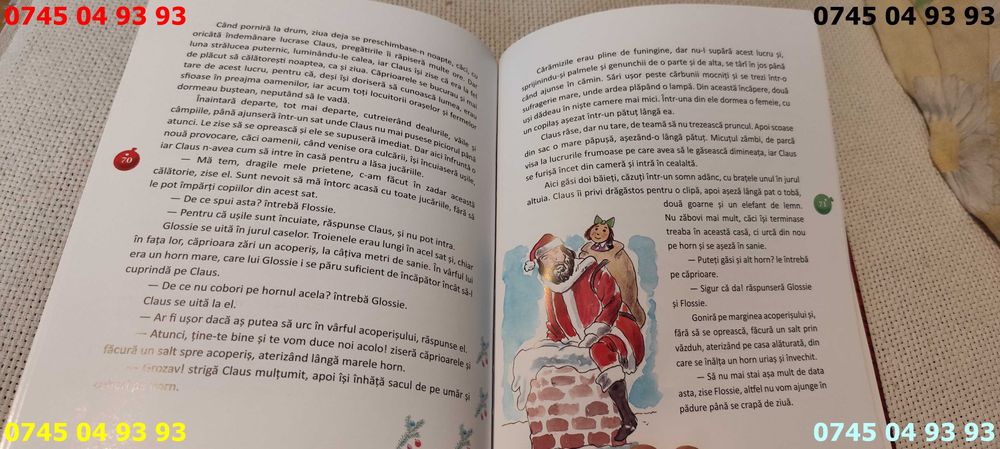 carte carti viata si aventurile lui Mos Craciun de Frank Baum