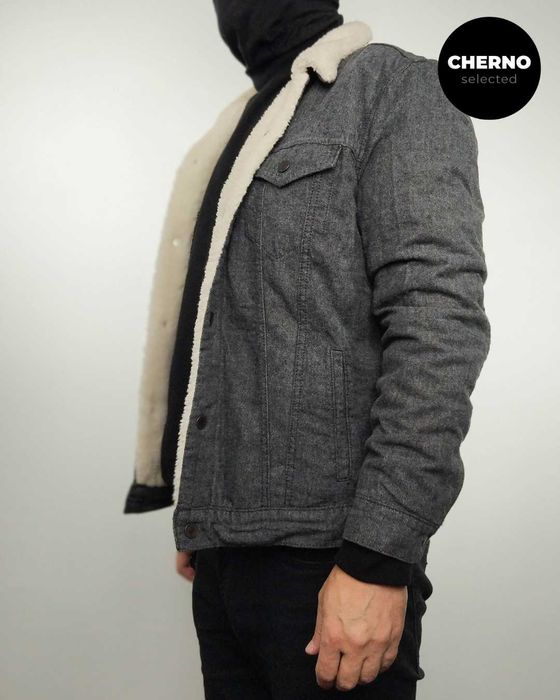 Дънково яке LEVI’S Sherpa Trucker Denim Jacket –  L – РЕЗЕРВИРАНО