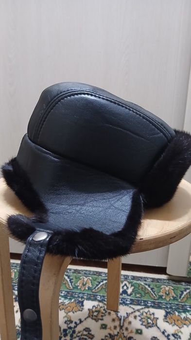 Продам шапку ушанка, норковая, размер 59