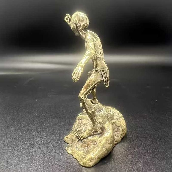 Фигура Ам-гъл Смеагол Хобит Sméagol My precious,ръчна изработка, бронз