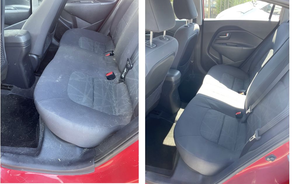 Интериорно почистване и пране на тапицерия