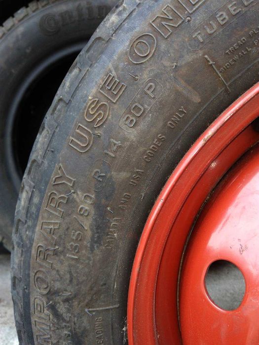 Резервна гума R14 - патерица - Сеат Ибиза/Кордоба