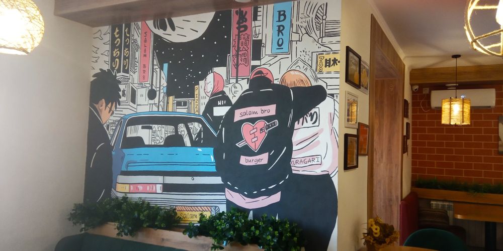 Художественная роспись стен