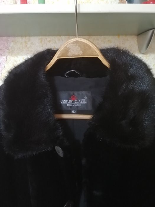 Шуба мужская облегчённый мутон