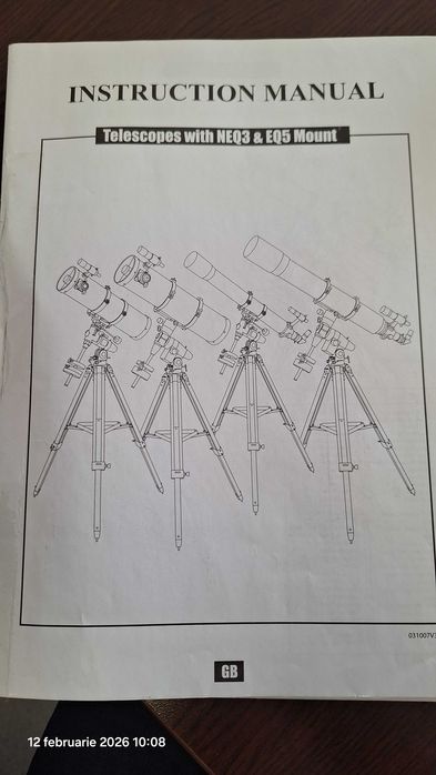 Telescop Sky Walker Maksutov 127 EQ 3