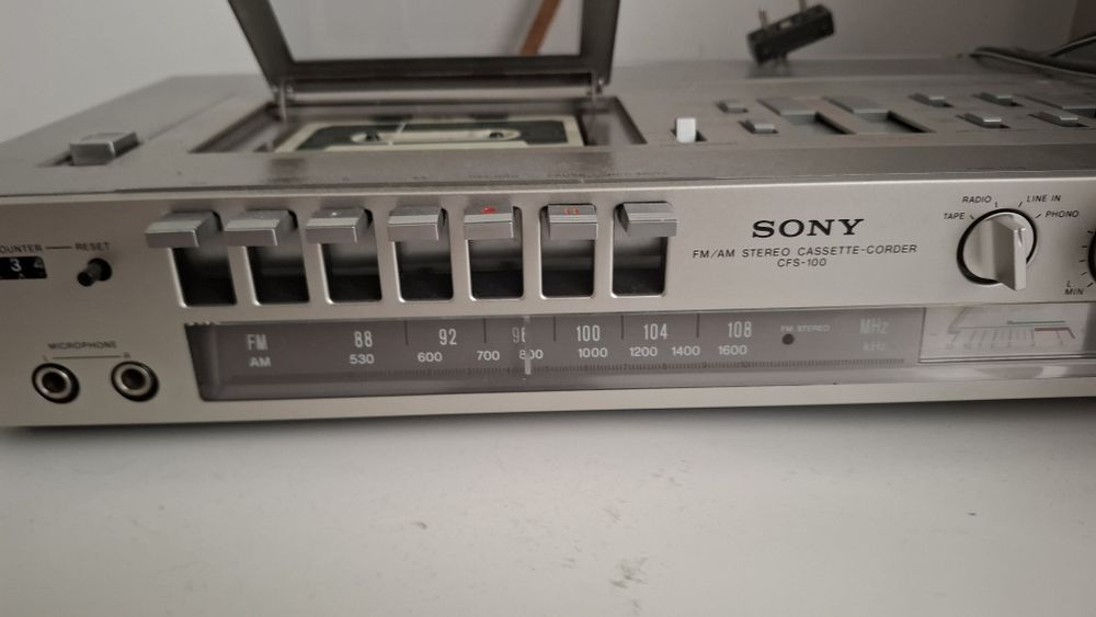 Radio Casetofon Sony
