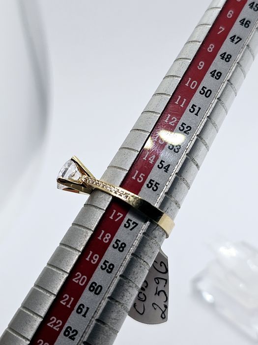 Vand inel dama din aur 14 k 2.59 g cod 365