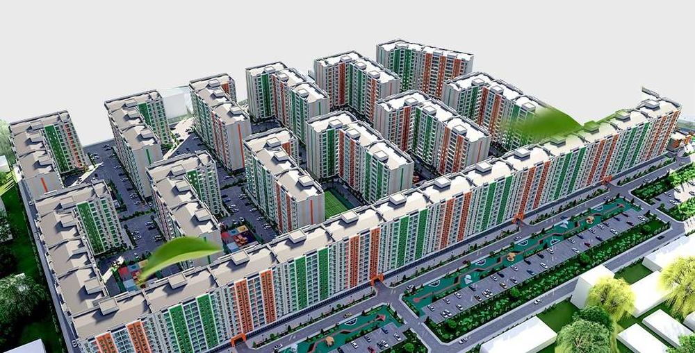 Sergeli City'dan 2 xonali kvartira sotiladi, 52.82 m²