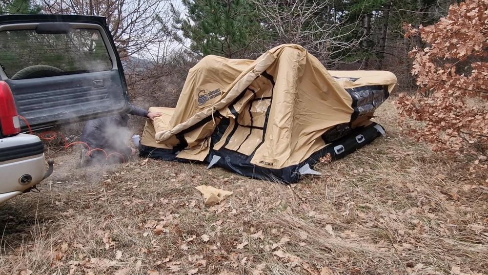 Надуваема Палатка за къмпънгуване