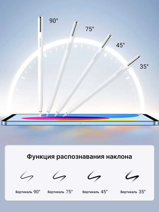 Стилус UGREEN LP452 Smart Stylus Pen for iPad