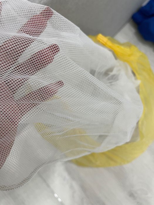 Тюль Белая Сеточная