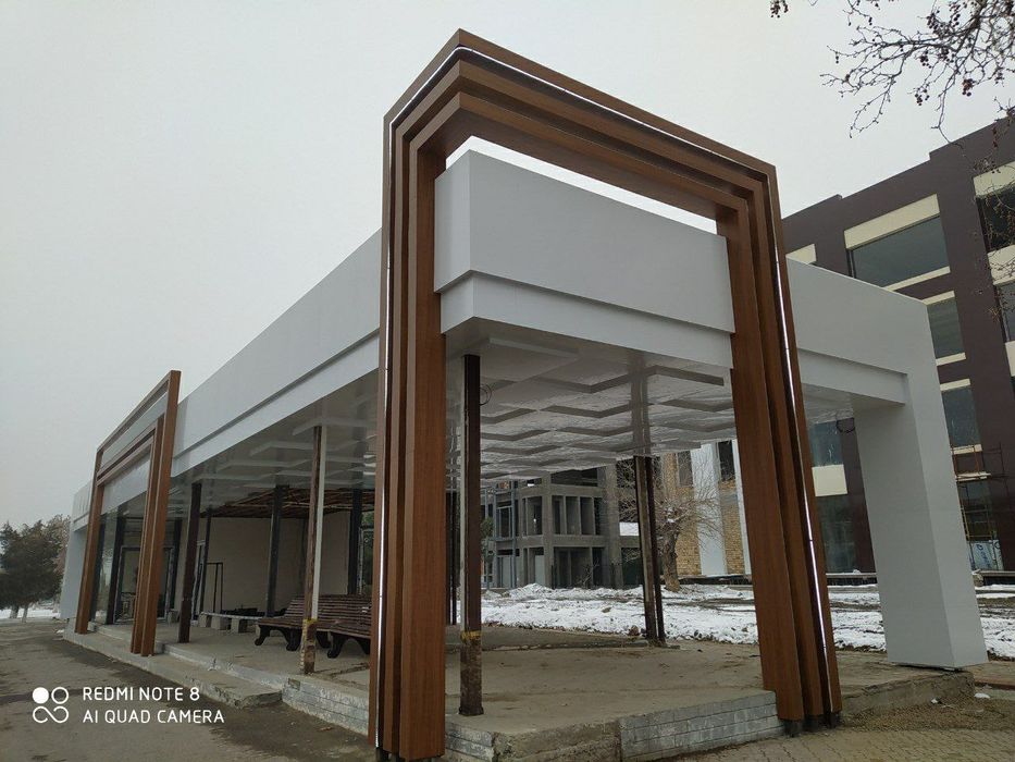 ALYKOBOND ALKAFON ALKAPON ZAPRAFKA  Фасадная работа алюкобон мастер