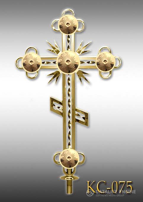 Cruci de turla inox aurit