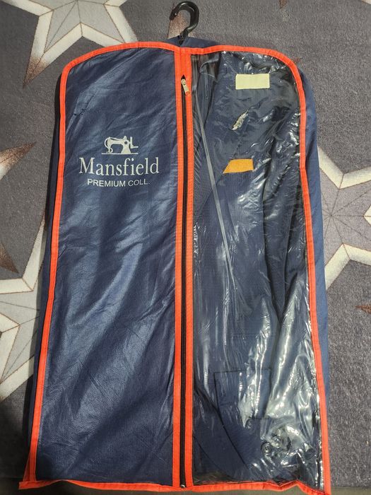 Costum barbatesc 3 piese- albastru regal