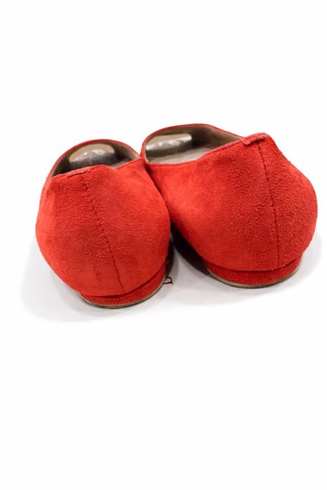 Балетки с открытым носком