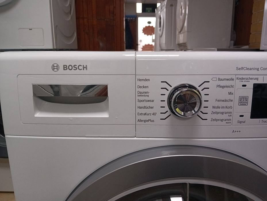 Почти нова сушилня с термопомпа Бош Bosch Exclusive Serie 8 A+++ 8кг !