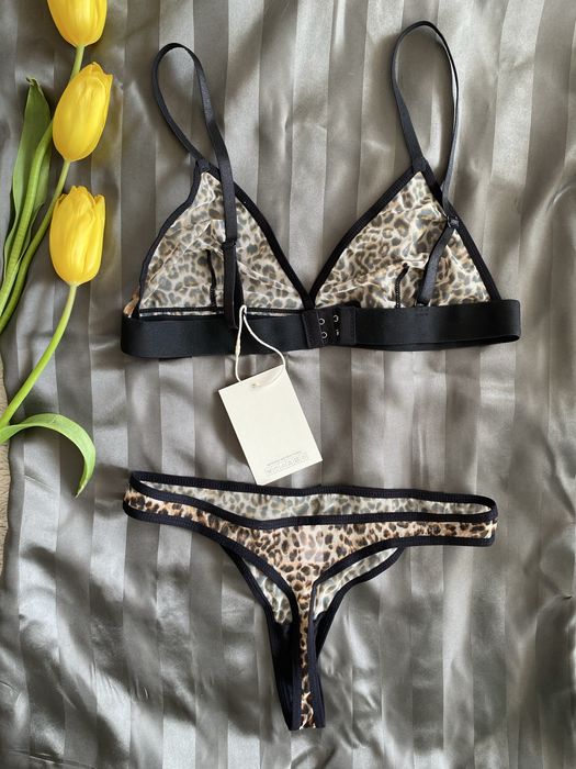 Дамско удобно бельо с леопардов принт