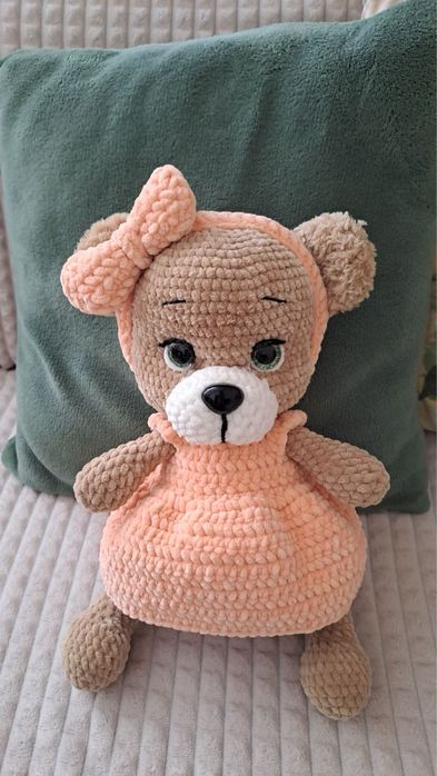 Плетени пухкави играчки 35 см