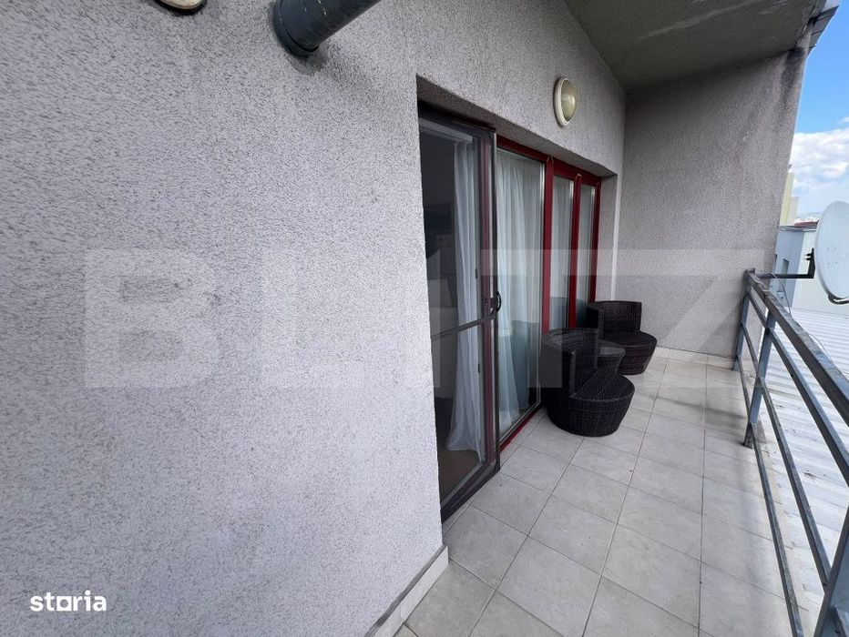 Apartament 2 camere, terasa, parcare inclusa, zona strazii Alverna
