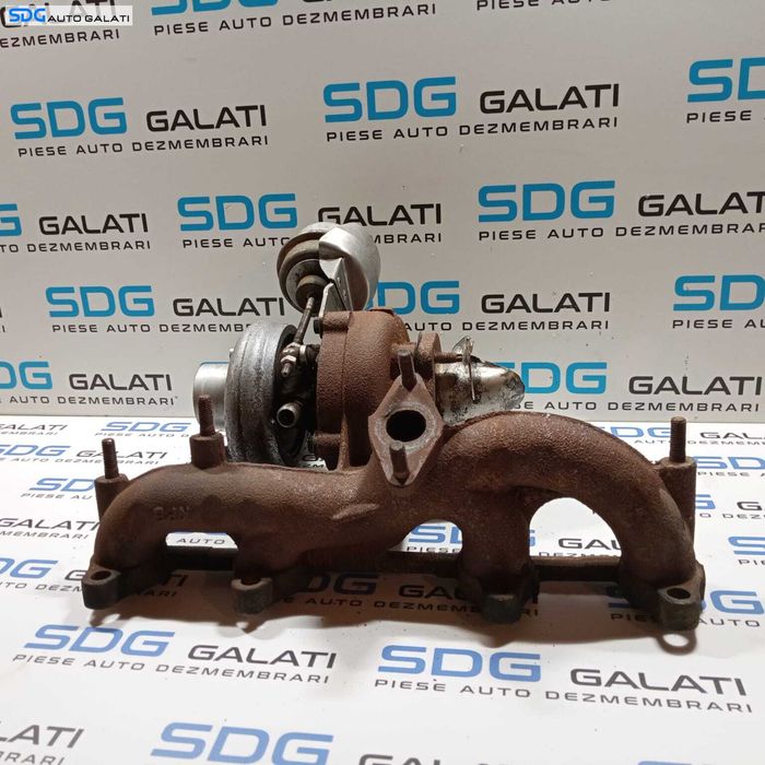 Turbo Turbina Turbosuflanta Volkswagen Golf 4 1.9 TDI AXR 1998 - 2005 Cod 038253016N [274M3]